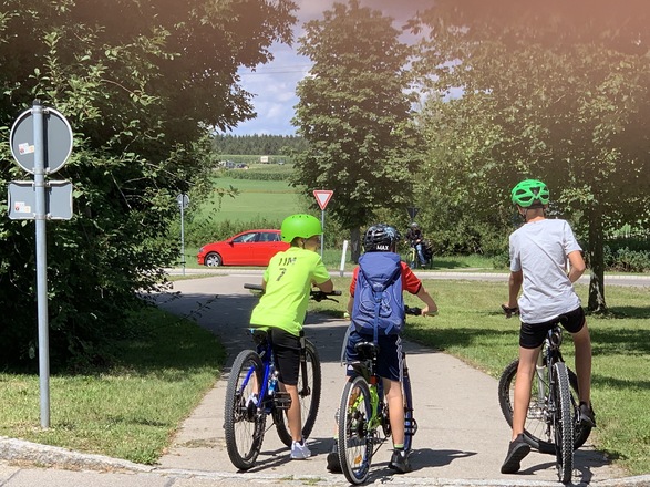 Von Ottobeuren Richtung DB-Günztalradweg