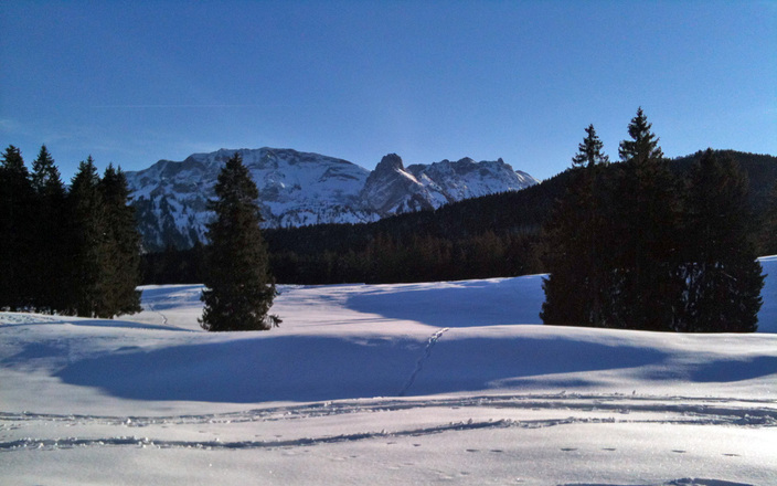 Blick auf die Hochplatte
