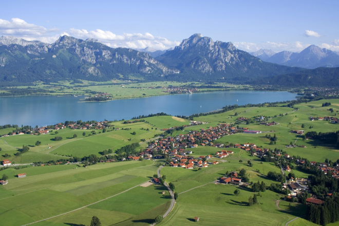 Luftaufnahme Rieden am Forggensee