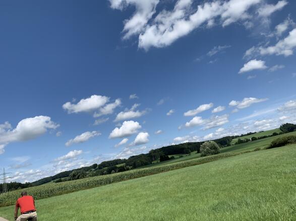 Blick ins Günztal Richtung Eggisried