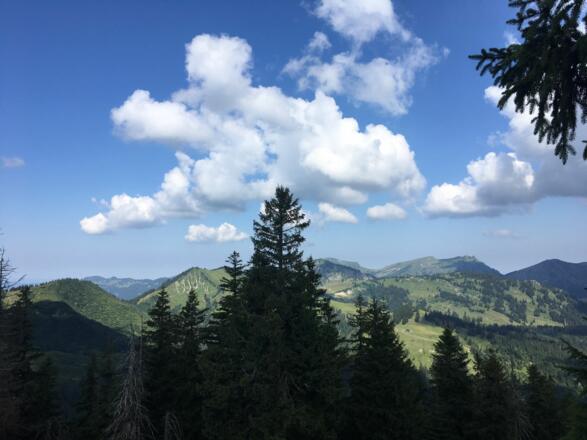 Aussicht vom Ochsenkopf 