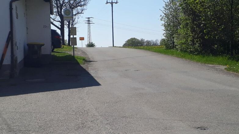 Dassberg - hier gerade aus Richtung Bibelsberg