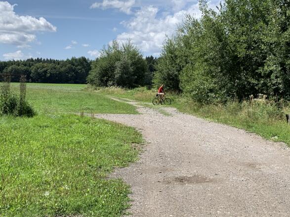 ACHTUNG! Abbiegung Richtung Ungerhausen!!!