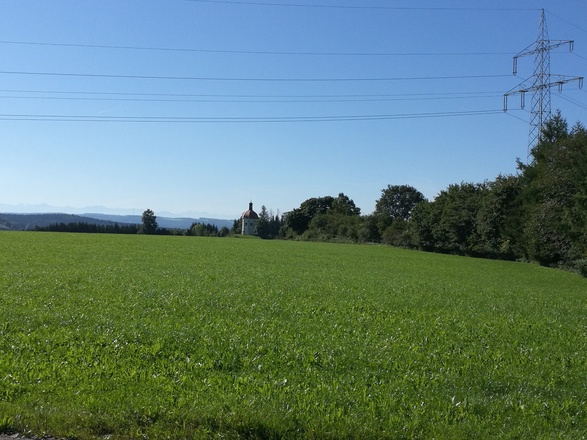 Blick zur Buschelkapelle