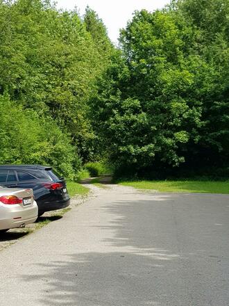 Start und Ende am Parkplatz des Allgäuer Golf- und Landclubs