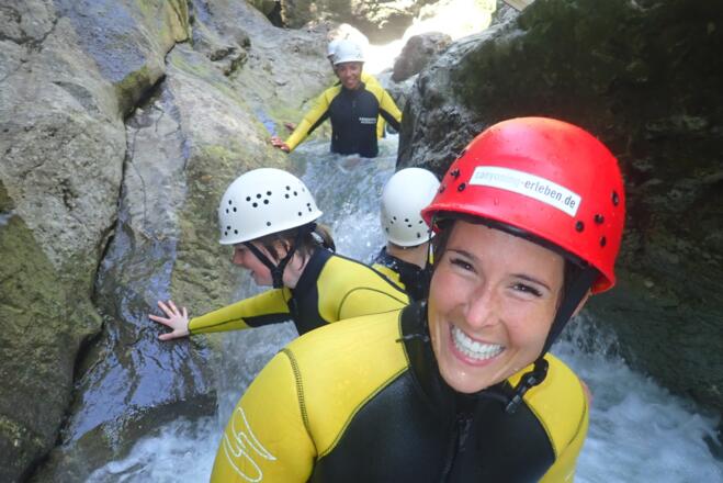 Canyoning Erlebnis