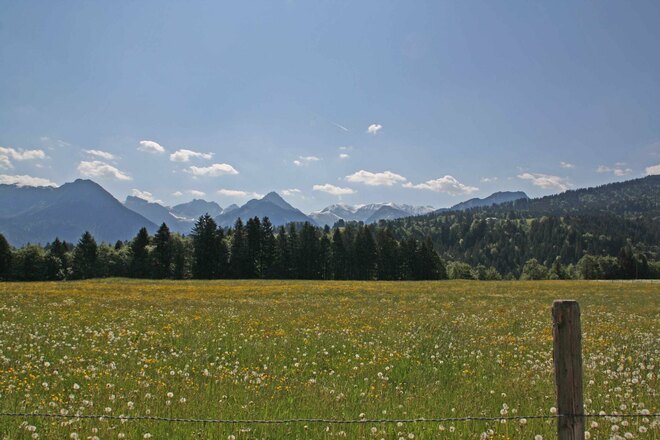 Fernsicht auf der Nagelfluh-Tour