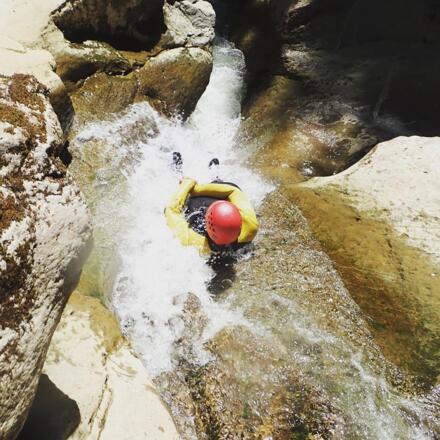 Canyoning Rutsche Starzlachklamm