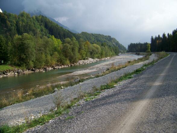 Radweg an der Iller