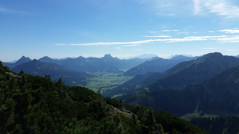 Blick ins Tannheimer Tal