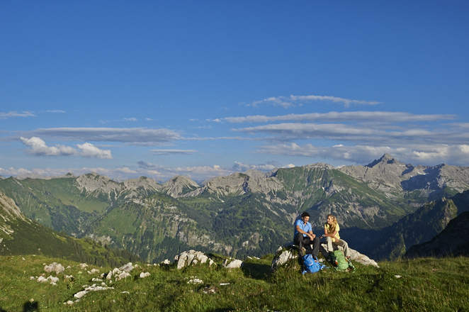 Blick Richtung Hochvogel