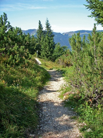 Der Schmugglersteig in Schattwald