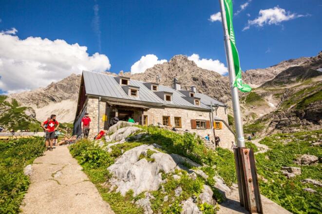 Start am Prinz-Luitpold-Haus.