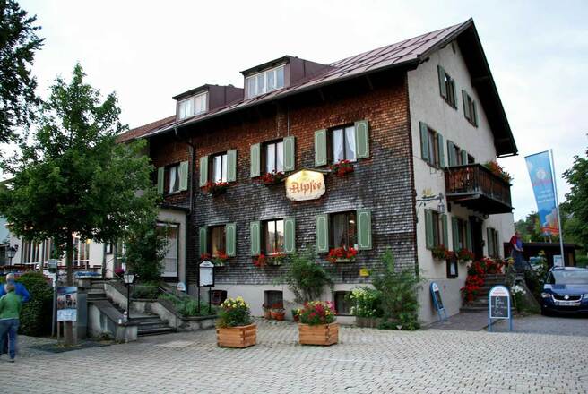 Das Gasthaus zum Alpsee