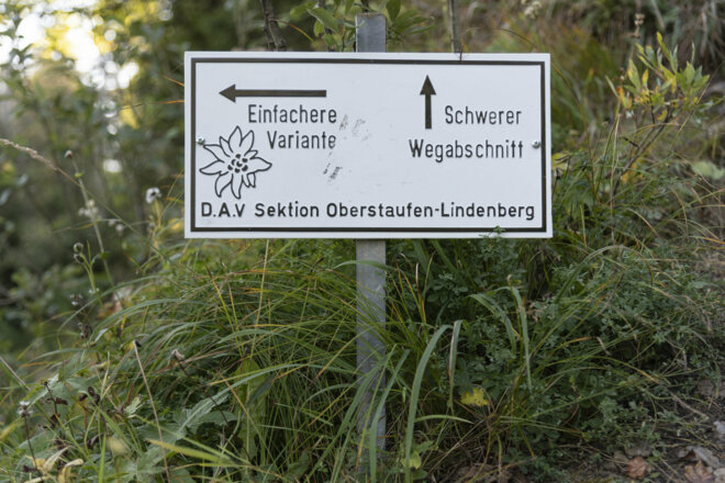 Wegschild (c) Martin Vogel