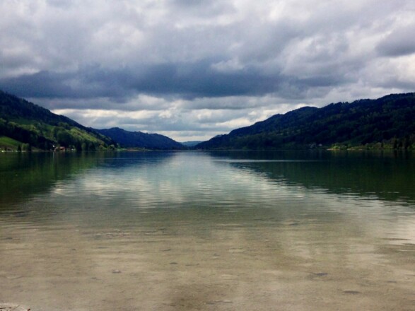 Blick über den Alpsee Richtung Konstanzer Tal