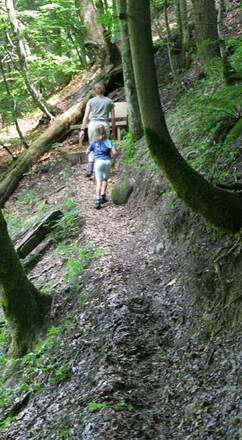 Wandern auch mit Kindern gut möglich