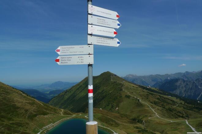 Bergstation Kanzelwandbahn