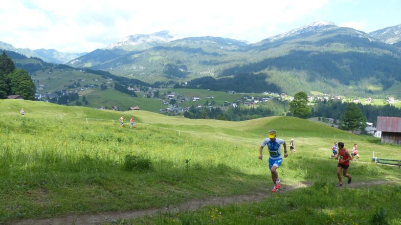 Oberhalb von Riezlern