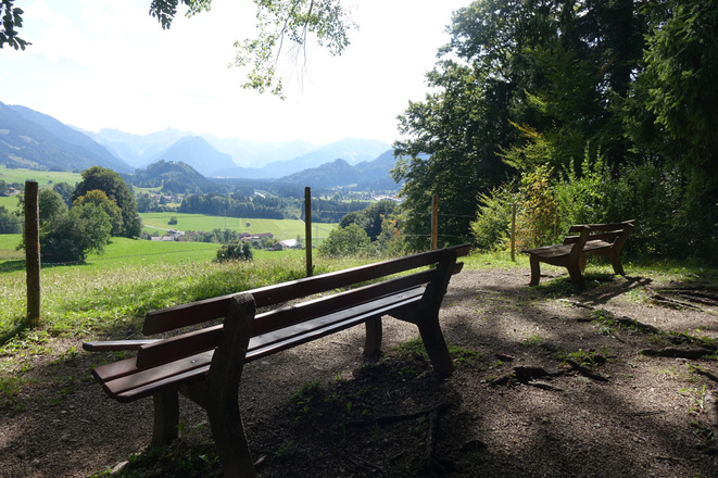 Tipp: Aussichtspunkt Malerwinkel mit Ruhebänken