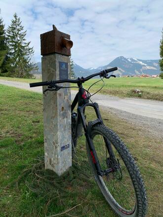 Wegmarkierung Wandertriologie