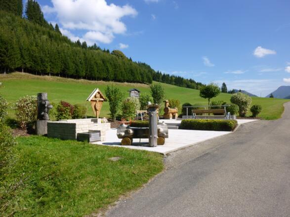 Die Kneippanlage am Höhenweg von Jungholz