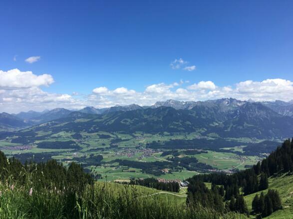 Hörner Panorama Tour ab Bolsterlang