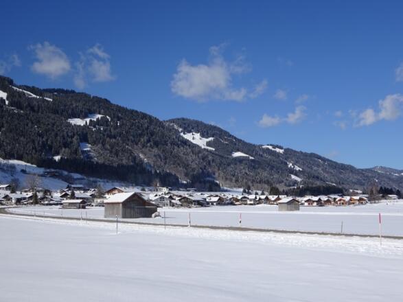 Winterwanderweg von Bolsterlang nach Obermaiselstein