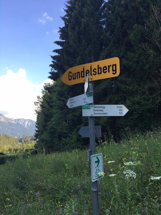 Wegweiser Richtung Fischen