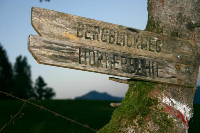Bergblickweg von Sonderdorf nach Kierwang