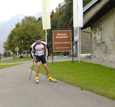 Skater am Museum Klaushäusl