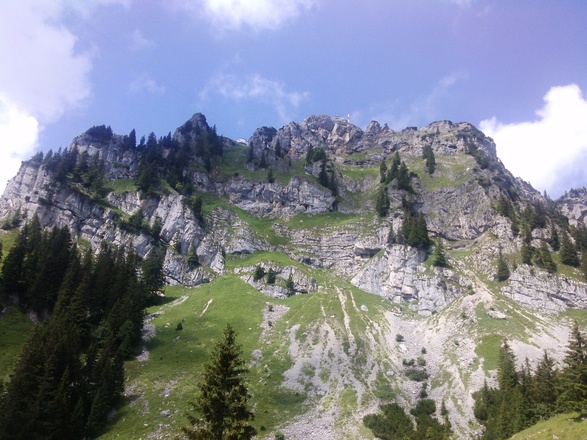 Südwand Wendelstein Massiv