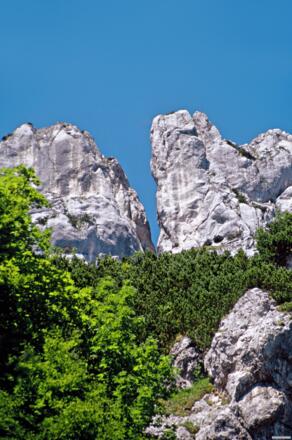 Blick auf die Kampenwand