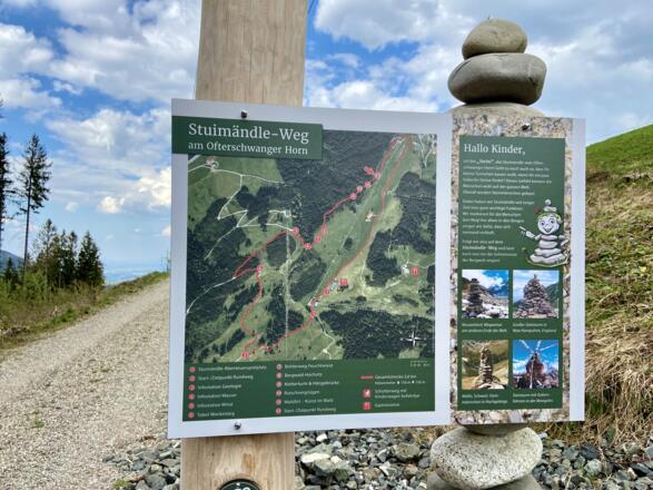 Stuimändle Erlebnisweg am Ofterschwanger Horn