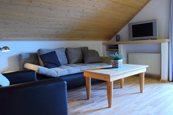 Ferienwohnung Neuberger Wohnzimmer