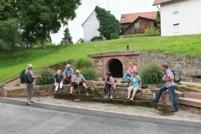 Märtelsbrunnen in Richelbach
