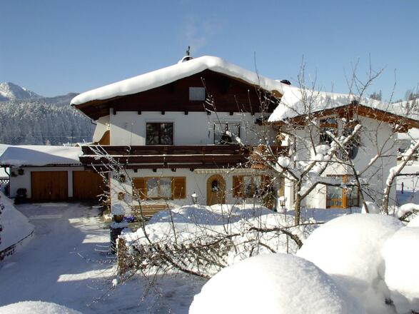 Haus im Winter