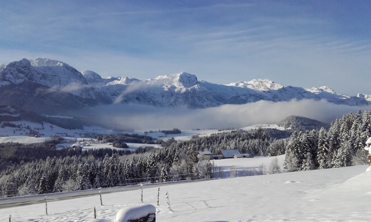 Blick auf das Tennengebirge