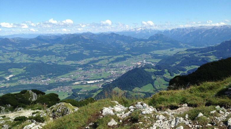 Aussicht Richtung Salzburg
