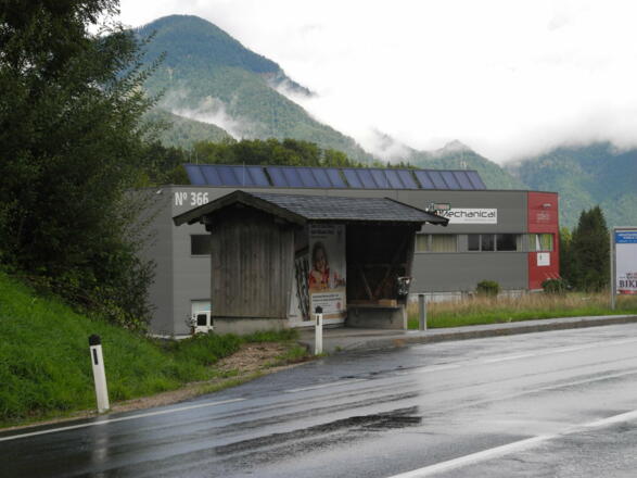 Haltestelle "Strobl Wacht" (Richtung Strobl)
