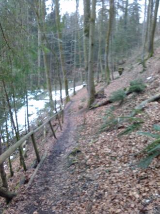 Pfaffensteig Blick Richtung Westerham