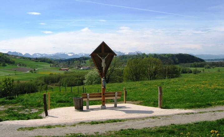 Panoramablick von Ströbing