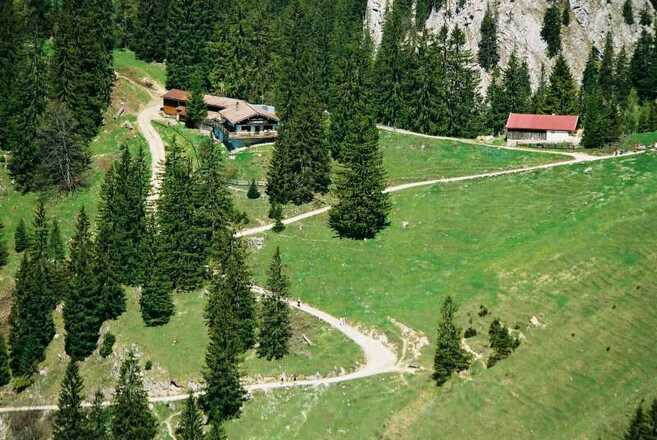 Der Weg zur Kesselalm