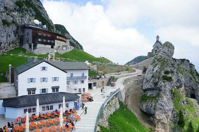 Wendelsteinhaus mit Wendelsteinkirche