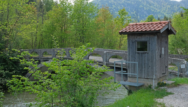 Pegelstation Bleyerbrücke (Energiewanderweg Station 14)
