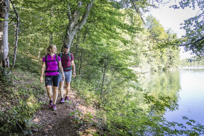 Wandern am Langbürgner See