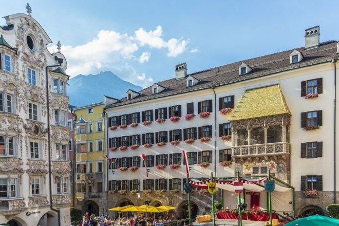 Stadtzentrum von Innsbruck