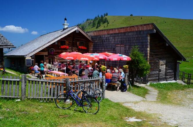 Erlbachhütte Postalm.