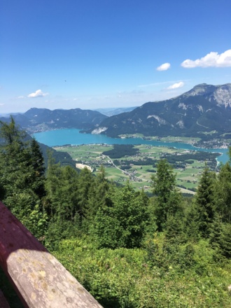 Aussicht auf den Wolfgangsee