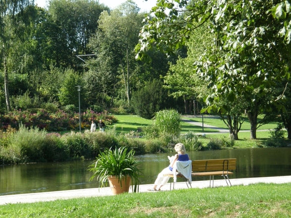 Kurpark Bad Rappenau - Zeit zum Innehalten